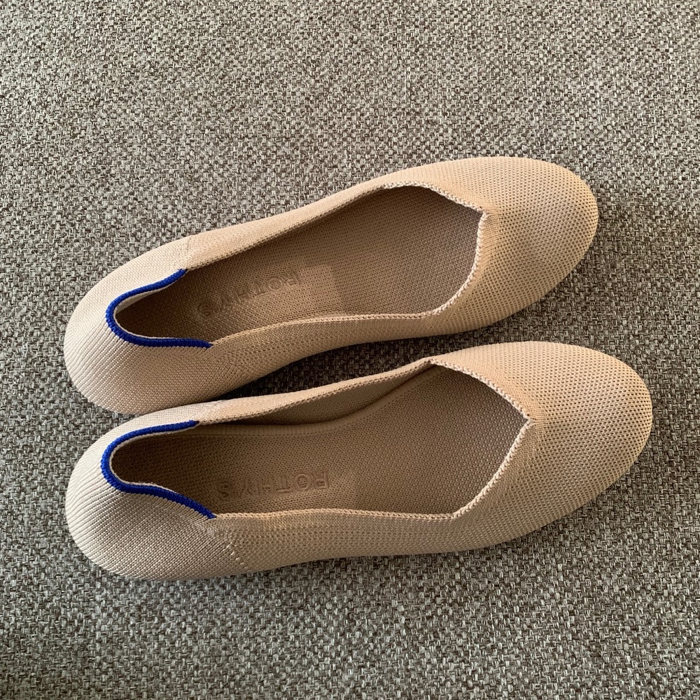 Rothy’s Ecru Flats